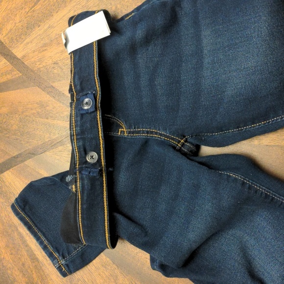 Old Navy Girls Skinny Jeans Size 10-12 Regular Dark Wash Pull-On Jeggings - Picture 12 of 12